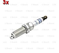 Spark Plug 3x BOSCH Fits BAIC CITROEN DAIHATSU LEXUS Ct PEUGEOT 06-20 0242129529