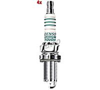 Spark Plug 4x DENSO Fits HONDA Life 0.7L 2003-