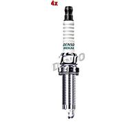 Spark Plug 4x DENSO Fits NISSAN Bluebird Sylphy III 1.5-2.5L 2003-2015 1N2418110