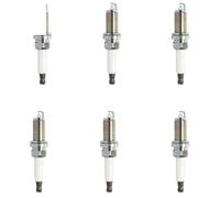 Spark Plug 6PCS OE 12120037663 0242236653 Compatible With BMW E87 E90 E93 E60 F10 525i 523i 528i 530i E84 E83 F25 E70 X1 X3 X5 Z4