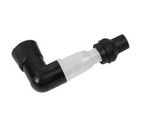 Spark Plug Boot - Motorcycle Resistor Cover, High Temperature Cap, Reliable Rubber Build, Flexible Housing With Tight Fit Connector | Protective Cap For Motocross Bikes Scooters and Engine Systems