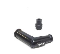Spark plug connector set NGK 10x V05E 14mm SAE 120° black, 6665