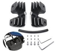 Spark Plug Covers Compatible With 1999-2017 Twin Cam Engines With Electronic Fuel Injection Motorcycle Parts Headbolt Bridge Design(MT454-004A-MBK)