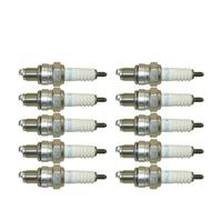 Spark Plug CR7HSA 10mm Resistor Type Compatible With 2008 Arctic 50 DVX Pit Bike ATV ATC Go Kart(10 PCS)
