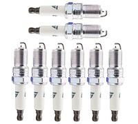 Spark Plug for Chevrolet Express Avalanche Corvette Silverado Suburban 8 Pcs Platinum Spark Plug 41-962 19299585