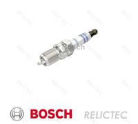 Genuine OE BOSCH 0242236563 / HR7KPP33+ DOUBLE PLATINUM Spark Plug 3 Pack