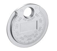 Spark Plug Gapper, Measuring Wire Spark Plug Gap Gauge Tool, Accurate Tester for Automotive Motorbike Vehicles Driver Lawn Mower Mechanics Farm Equipment Road Boat