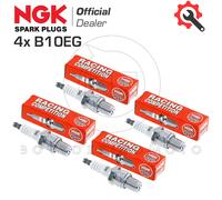 Spark Plug Kit 4x NGK B10EG Aermacchi Ala D'Oro 125