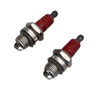 Spark Plug L7T 2 Stroke Electrode Chainsaw Brush Cutter Engine Fit For STIHL 017 018 021 023 024 025 026 MS 170 180 190 200(2PCS-red)