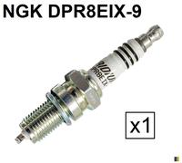 NGK (DPR8EIX-9) Iridium Spark Plug For Suzuki 1998 GS500 EW
