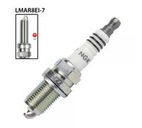 SPARK PLUG - NGK LMAR8EI-7 - STOCK No. 92499 - SINGLES - 92499