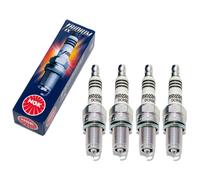 Spark plug set NGK 4x DCR8EIX iridium resistor 19,0mm long thread Ø 12,0mm 3606