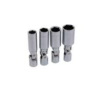 Spark Plug Socket Set 4pc 3/8" Drive Universal Joint (Genuine Neilsen CT4004)