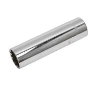 Spark Plug Socket with Magnetic Retainer 14mm 3/8"Sq Drive 12-Point - Sealey AK6