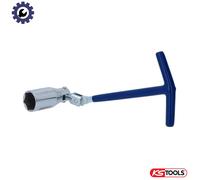 KS Tools T-handle spark plug spanner 517.1175 with joint, 21 mm