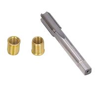 Spark Plug Thread Repair Tool Kit for Gasoline and Engines, M12x1.25 Inserts and M14x1.25 Tap, Durable Stainless Steel Inserts