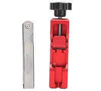 Spark Plug Tool, Spark Plug Gapper Gapping Tool with Feeler Gauge Metal for 5671A 10mm 12mm 14mm 16mm (Red)