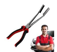 Spark Plug Tool, Wire Crimping Pliers, Multi Function Boot Remover, Safe Sparks Plugs Installer, Heavy Duty Car Repair Tools for Vehicle, Auto, Motorcycle, Garage, Workshop, 2.17x10.83x1.57 Inches