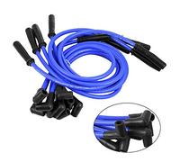 Spark Plug Wire Set 10.5mm Electronic Ignition Cables for SBC BBC HEI 350 383 454 90 to Straight