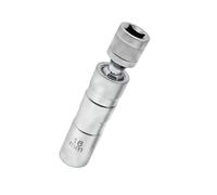 Spark Plug Wrench Car Thin For Wall Swivel Magnetic For Spark Plug Socket 3/8 Inch Drive 12-Point Sparks Plugs Spanner Removal Tool(16mm)