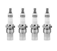 Spark Plugs, 4 pcs 2-Stroke E6TC Motorcycle Spark Plug Fit for PW50 PW80 PW60 LT50 LT80 Scooter Motorcycle