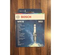 Bosch WR78 (N53) - Spark Plugs Super 4 - Set of 4