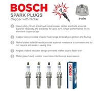 Bosch 0 242 140 560 Spark Plug Fits BMW
