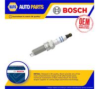 Spark Plugs Set 4x fits MITSUBISHI LANCER Mk8 2.0 07 to 15 4B11-T/C Bosch New