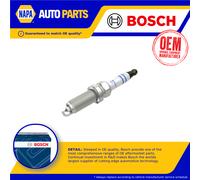 Spark Plugs Set 4x fits PEUGEOT 307 3E, 3H 1.4 03 to 07 KFU(ET3J4) Genuine Bosch