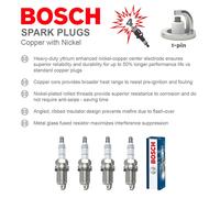 Bosch FQR8LEU2 - Spark Plugs Nickel - 1 piece
