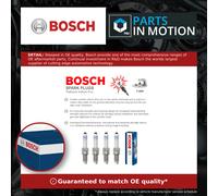 Spark Plugs Set 4x fits SKODA OCTAVIA Mk3, Mk4 1.4 2012 on Bosch 04E905602 New