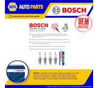 Spark Plugs Set 4x fits SKODA RAPID 1.2 1.6 12 to 15 Bosch 101905601B 101905601E