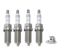 Spark Plugs x 4 Bosch Fits Peugeot 206 207 307 1007 407 406 807 Renault Laguna