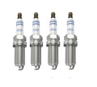 Spark Plugs x 4 Bosch Platinum Fits Mercedes C E G CLASS CLC CLK SLK Kompressor