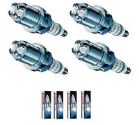 Spark Plugs x 4 Bosch Super 4 Fits Citroen Peugeot Renault Fiat Kia Hyundai Set
