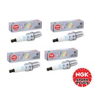 SPARK PLUGS x 4 NGK BKR6EQUP BMW E46 E39 E53 AUDI A4 MINI R50 R53 PORSCHE A2294