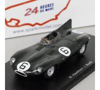 Spark - S43lm55 - Model Vehicle - Scale Models - Jaguar Type D - Winner Le Mans 1955 - Scale 1:43