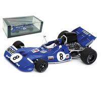 Spark S7219 Tyrrell 004 #8 'Elf' French GP 1972 - Patrick Depailler 1/43 Scale