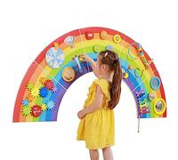 SPARK & WOW Rainbow Activity Wall Panels, Ages 18m+