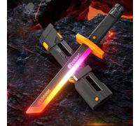 Sparkblade Sword, Spark Effect Sword, With Multicolor LED Lights and Sound Effects, Collectible Cosplay Katana Prop, for Halloween Party Cosplay, Christmas Birthday Present (#B)