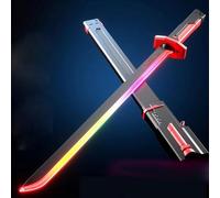 Sparkblade Sword with Sparks,31.5" Sparkblade Sword with Realistic Smoke, Sparks on Draw, Multicolor LED Lights, Perfect for Costumes, Halloween, and Display