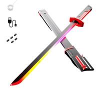 Sparkblade Sword with Sparks, 31.5in Sparkblade,Spark Blade Sword with Smoke Sparking Light Up Swords,Perfect for Costumes, Halloween, and Display (red)