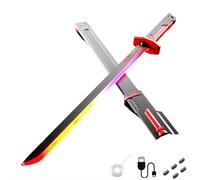 Sparkblade Sword with Sparks,Fake Swords with Multi Color LED Light and Spray,Smoke Sparking Light Up Sword Halloweens Decor for Cosplay, Costume Accessory, Roleplay