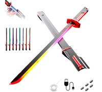 Sparkblade Sword with Sparks, Spark Blade Sword with Smoke, Realistic Smoke, Sparks on Draw, Multicolor LED Lights,Ideal for Cosplay, Halloween, and Display