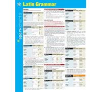 Sparkcharts Latin Grammar (Sparknotes Sparkcharts)