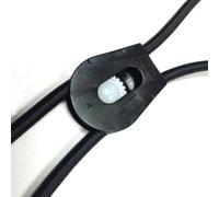 SparkDog Collars Quick Adjust E-Collar Replacement Strap Bungee Repair Kit, Bungee Cord, Cordlock, E Collar Strap Repair Kit-Made in The USA (Bungee Repair Kit) (No Screws)