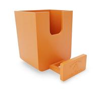 SparkDog GrabNGo E-Collar Dock Crate-Mounted Holder for E-Collar Remote & Strap, Clickers, Collars, Leashes Compatible with RuffLand Kennels, Durable K9 Accessory for Dogs, Made in USA (Orange)