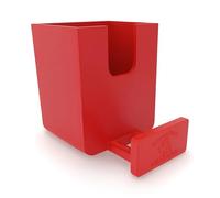 SparkDog GrabNGo E-Collar Dock Crate-Mounted Holder for E-Collar Remote & Strap, Clickers, Collars, Leashes Compatible with RuffLand Kennels, Durable K9 Accessory for Dogs, Made in USA (Red, L)