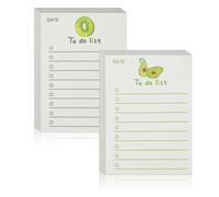 Sparkeads 100 Sheets Kiwi To Do List Notes Fruit Portable Memo Pad Rectangle Daily Checklist Notepads Weekly Plan Notepad Home Office School Planner Reminder Supplies
