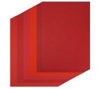 Sparkeads 30 pcs Cardstock Paper 0.4mm Thick Coloured Card Rectangle Crafts Paper Double Sided Thick A4 Print Papers for DIY Cutting Drawing Art Crafts,Red
